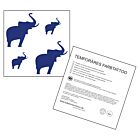 Tattoo-Karte "Elefant"